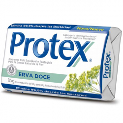 Sabonete Barra Antibacteriano Protex Erva Doce 85g