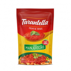 Molho de Tomate TARANTELLA Sabores Manjericao Sache 340g