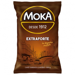 Café MOKA Torrado E Moído Extra Forte Almofada 500g