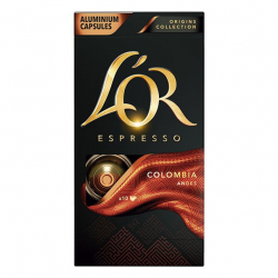 Cápsulas de Café L'OR Colombia 10un