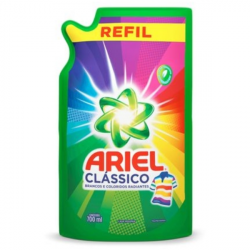 Detergente Líquido ARIEL Classico Refil Sachê 700ml