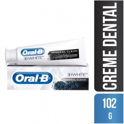 Creme Dental ORAL-B 3D White Mineral Clean 102g