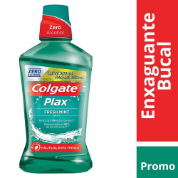 Enxaguante Bucal Colgate Plax Fresh Mint L500P350ML