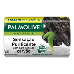 Sabonete Palmolive Naturals Carvo Purificante 150G