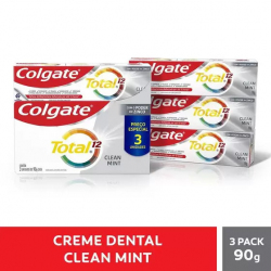 Creme Dental Colgate Total 12 90g Promo 3PACK