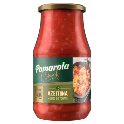 Molho de Tomate POMAROLA Chef Azeitona Vidro 420g