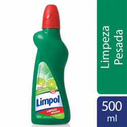 LIMPEZA PESADA LIMPOL 500ML LIMAO
