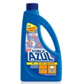 DESENTUPIDOR LIQUIDO FORCA AZUL 1L