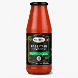 PASSATA MASTROIANI 680G RUSTICA COM MANJERICAO