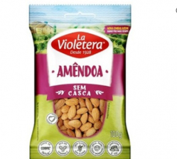 AMENDOA SEM CASCA LA VIOLETERA 100G