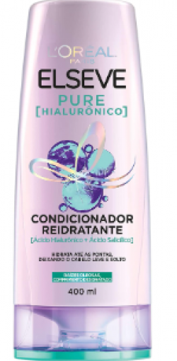 CONDICIONADOR ELSEVE 400ML PURE HIALURONICO