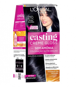 COLOR CASTING CREME GLOSS 210 PRETO AZULADO