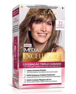 COLOR EXCELLENCE CREME 7.1 LOURO ACINZENTADO