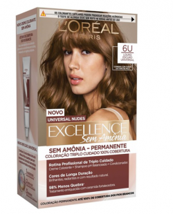 COLOR EXCELLENCE SEM AMONIA 6U LOURO ESCURO UNIVERSAL
