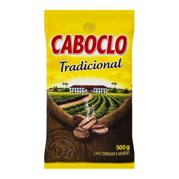 Caf CABOCLO Torrado E Modo Almofada Tradicional 500g