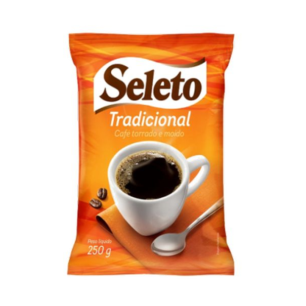 Café SELETO Torrado E Moído Extra Forte Tradicional 250g