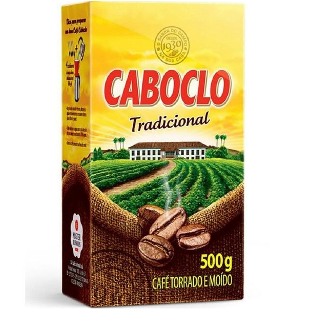 Caf CABOCLO Torrado E Modo Tradicional a Vcuo 500g