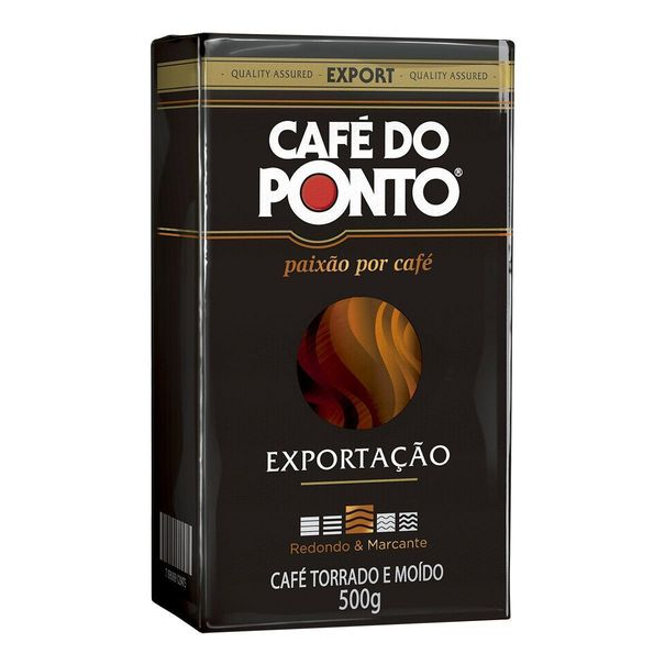 Caf DO PONTO Torrado E Modo Exportao Vcuo 500g