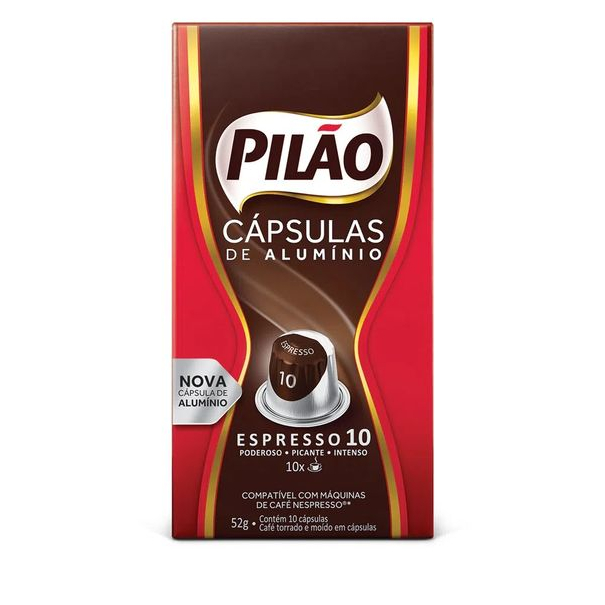 Cpsulas de Caf PILO Espresso 10 10un