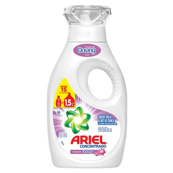 Detergente Lquido ARIEL Concentrado 30 Lavagens Toque DOWNY 1,2Lt