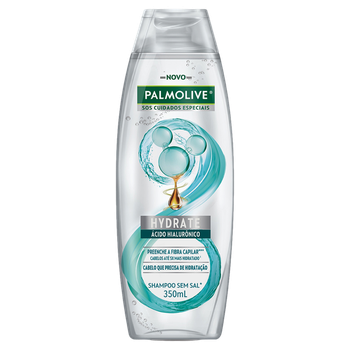 Shampoo Palmolive SOS Cuidados Especiais Hydrate Hialurnico 350ml