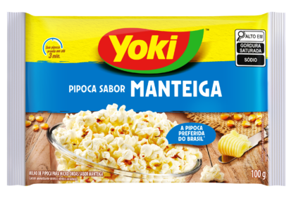 PIPOCA MICROOND YOKI 100G MANTEIGA