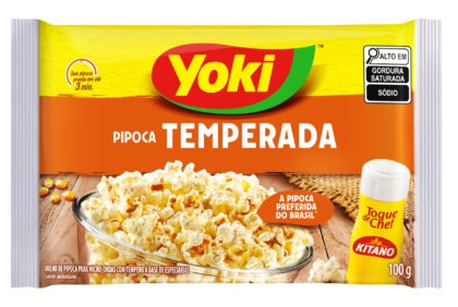 PIPOCA MICROOND YOKI 100G TOQUE CHEF