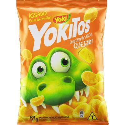 SALGADINHO YOKITOS 153G CONCH QUEIJO