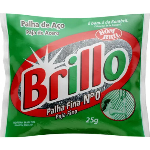 PALHA ACO BRILLO N.0 25G