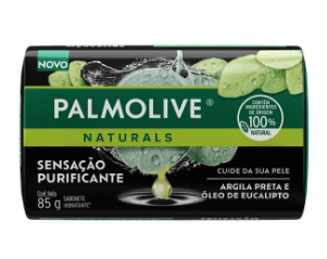 SABONETE PALMOLIVE NATURALS 85G ARGILA EUCALIPTO