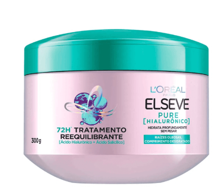 CREME TRATAMENTO ELSEVE 300G PURE HIALURONICO