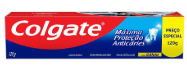 CREME DENTAL COLGATE MAXIMA PROTEÇÃO ANTICARIES 120G